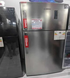 REFRIGERATEUR MAXWELL 580 LTRS NOFROST/AFFICHEUR/INVERTER/SILVER