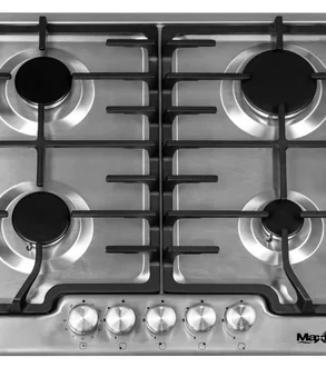 PLAQUE CHAUFFANTE 05 FEUX75 INOX A/T (BMDS702MVS)