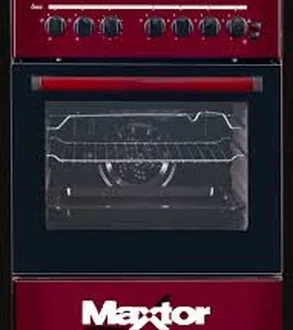 CUISINIÈRE 4 FEUX LUXE + WOK  RED