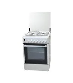 Cuisinière 60*60 gaz -elec /ventilé / Catalyseur /blanche.
