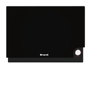 HOTTE MURALE DECO NARDI 75CM BLACK GLASS