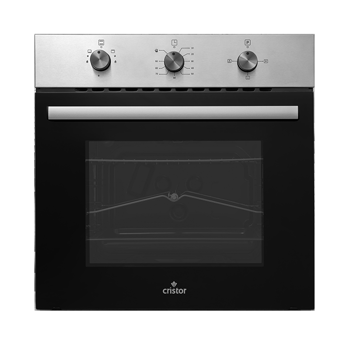 Four Encastrable Fabulo2 65l Ventile Noir_Inox Cristor