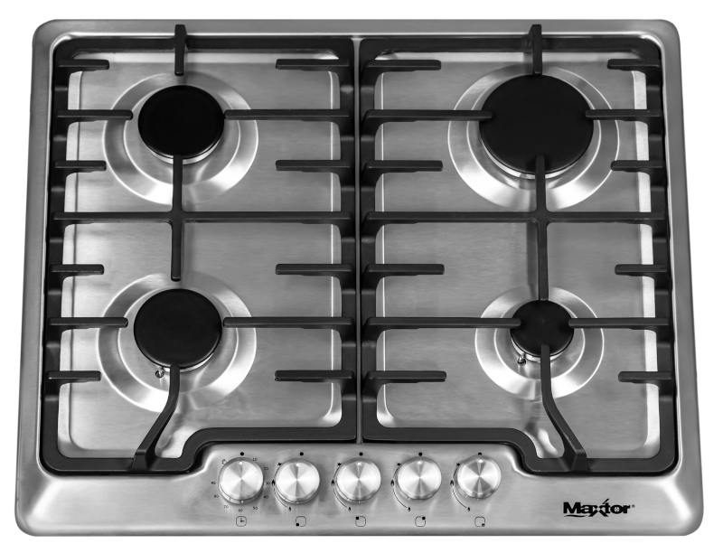 PLAQUE CHAUFFANTE 05 FEUX75 INOX A/T (BMDS702MVS)