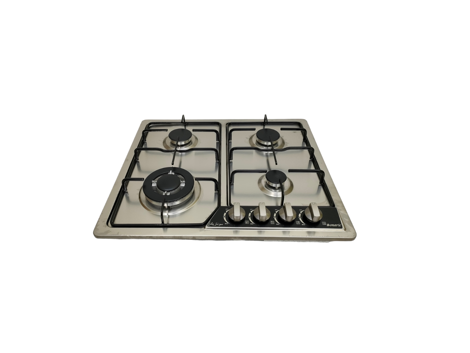 TABLE DE CUISSON 04 FEUX INOX THERMOCOUPLE