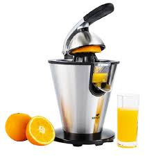 Presse Agrumes en Inox, moteur 180W, avec bras levier