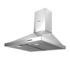 HOTTE PYRAMIDE MAXWELL 60CM/FILTRE À CHARBON/INOX