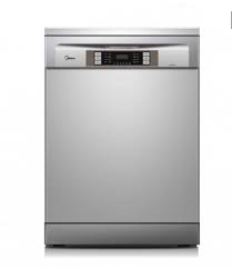 LAVE VAISSELLE WQP14-7633 MIDEA SILVER
