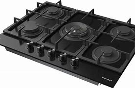 Table cuisson gaz - Verre 5f N